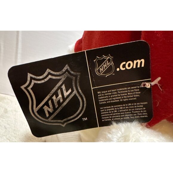 Calgary Flames Santa Hat NHL Faux Fur Trim & Pom-Pom Hockey - Picture 4 of 9